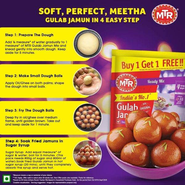 MTR Gulab Jamun Mix