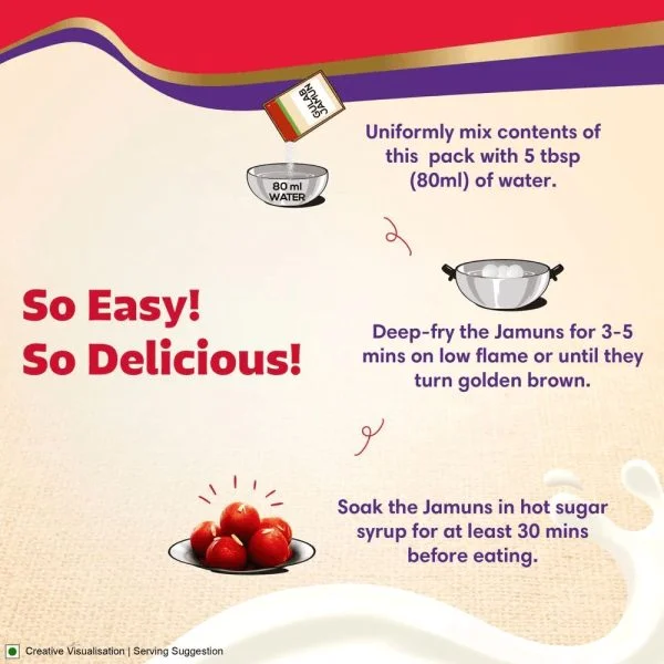 ITC - Aashirvaas Gulab Jamun Instant Mix - Buy 1 Get 1