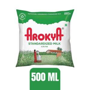 Arokya Standardized Fresh Milk 500ml