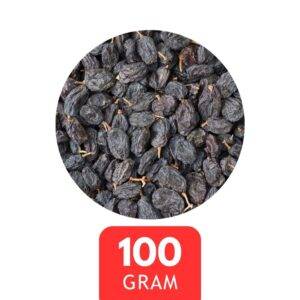 black dry grapes 100g