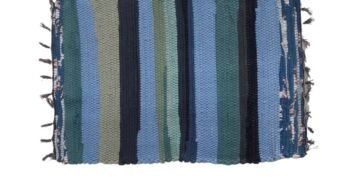 Floor Mat 4 colour Strips Design