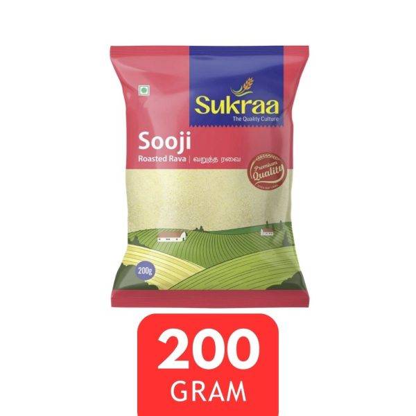 sukraa roasted rava 200g