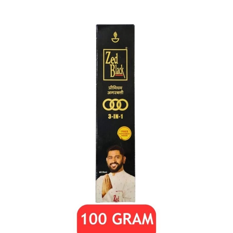 Zed Black 3-IN-1 Premium Incense Sticks 100g