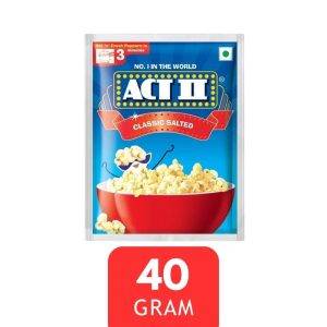 act ii classic salted popcorn 40g