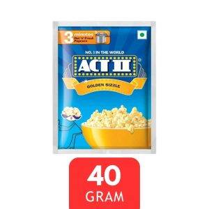 act ii golden sizzle popcorn 40g