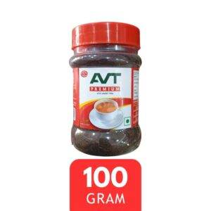 avt premium ctc dust tea bottle pack 100g