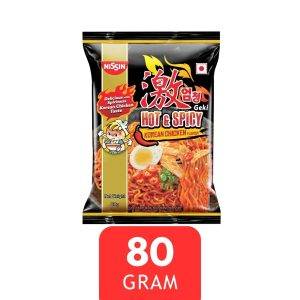 geki hot & spicy korean chicken noodles 80g