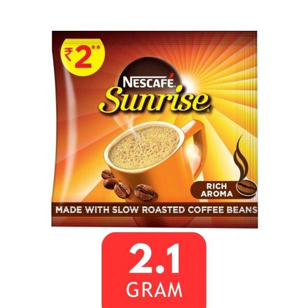 nescafe sunrise coffee 2.1g