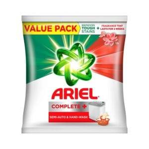 Ariel Complete+ Detergent Powder 4kg - Semi-Auto & Hand wash