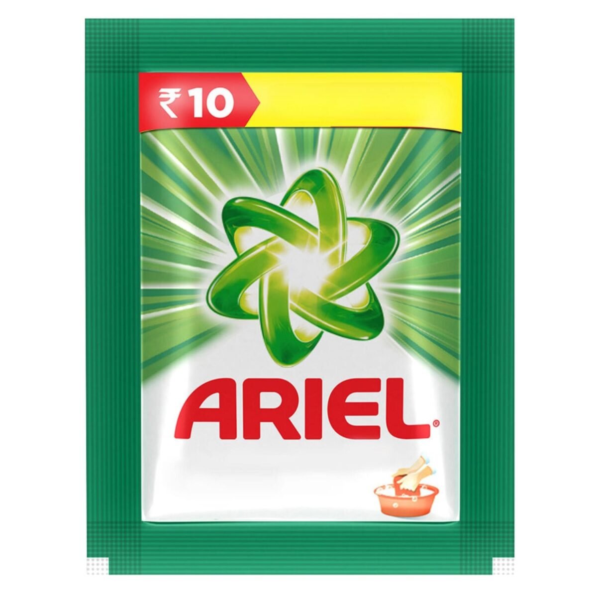 Ariel Detergent Powder 10 Rupee Pack