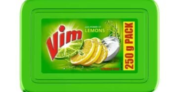 Vim Lime Dishwash Bar 250g