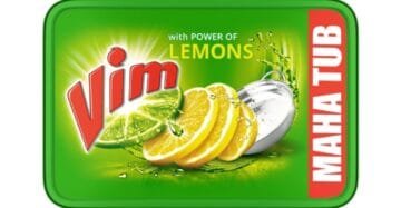 Vim Lime Dishwash Bar 500g