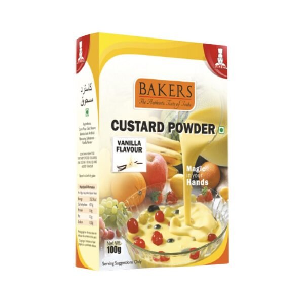 Bakers Custard Powder (Vanilla Flavour) 100g