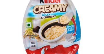 Kinder Creamy Milky & Crunchy Chocolate Snack 19g