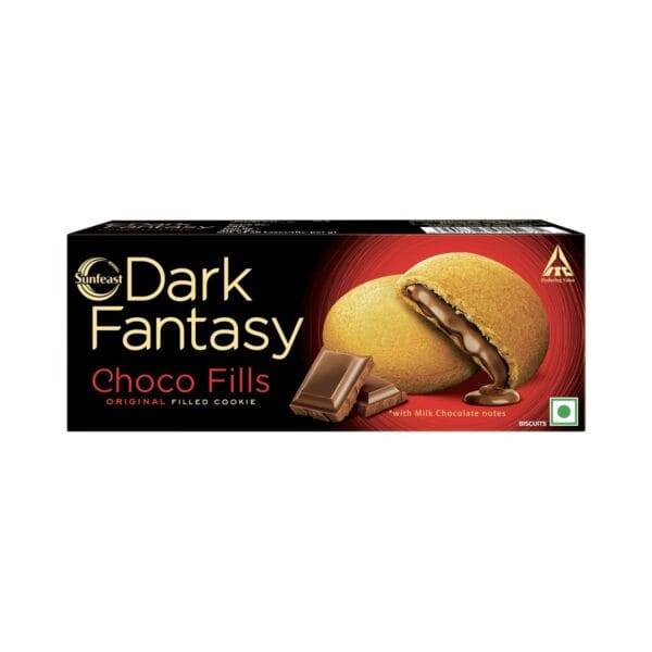 Sunfeast Dark Fantasy Choco Fills Original Filled Cookies 75g