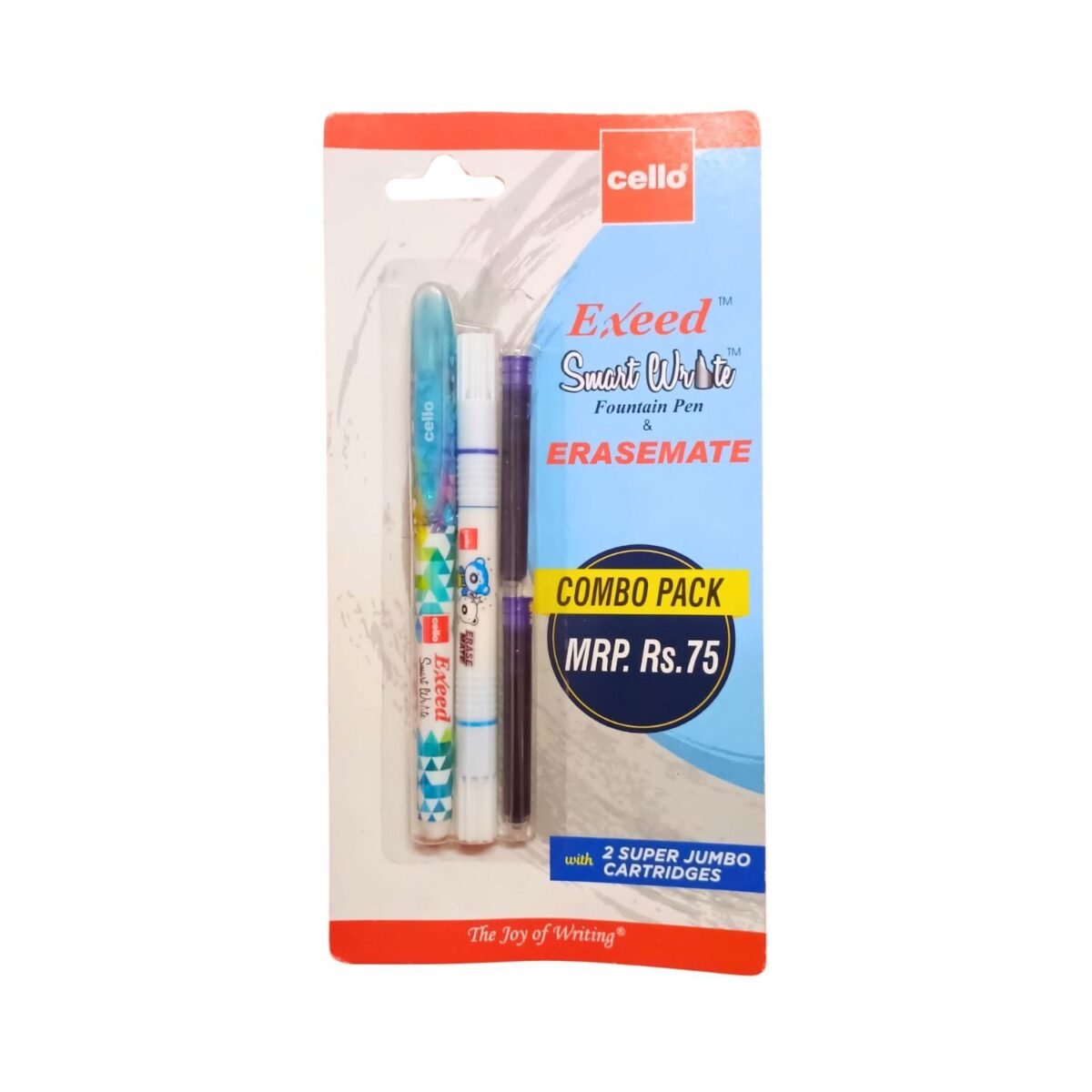 Cello Exeed Smart Writer Fountain Pen & Erasemate