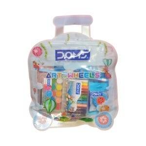 Doms Art On Wheels Stationery Kit
