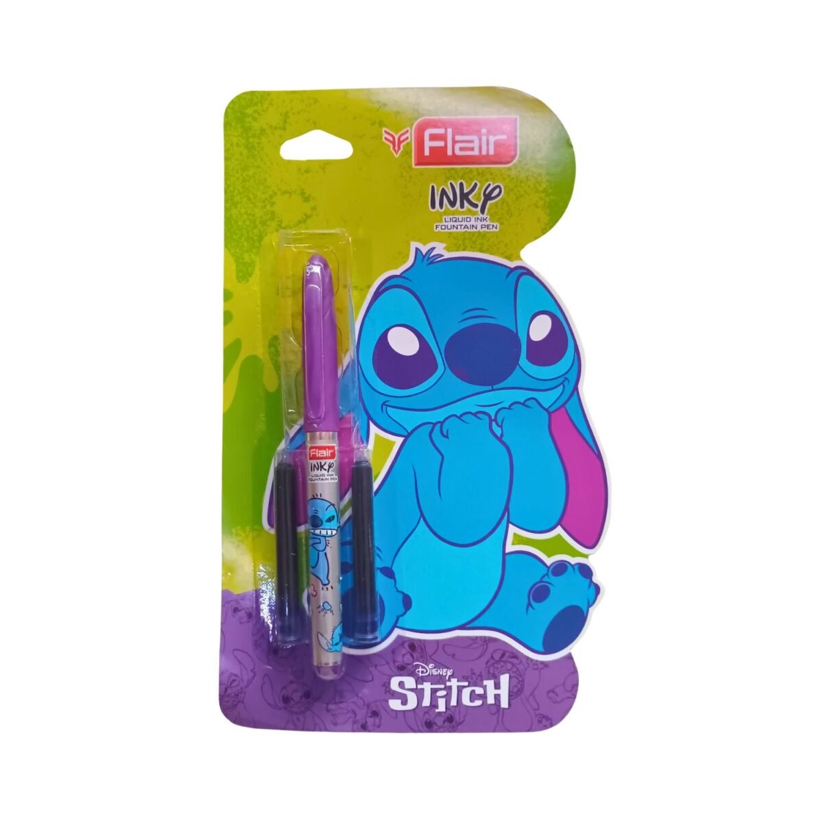 Flair Inky Disney Stitch Liquid Ink Fountain Pen