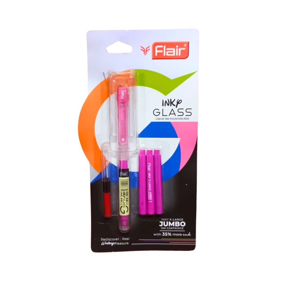 Flair Inky Glass Liquid Ink Fountain Pen
