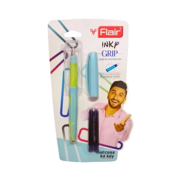 Flair Inky Grip Liquid Ink Fountain Pen