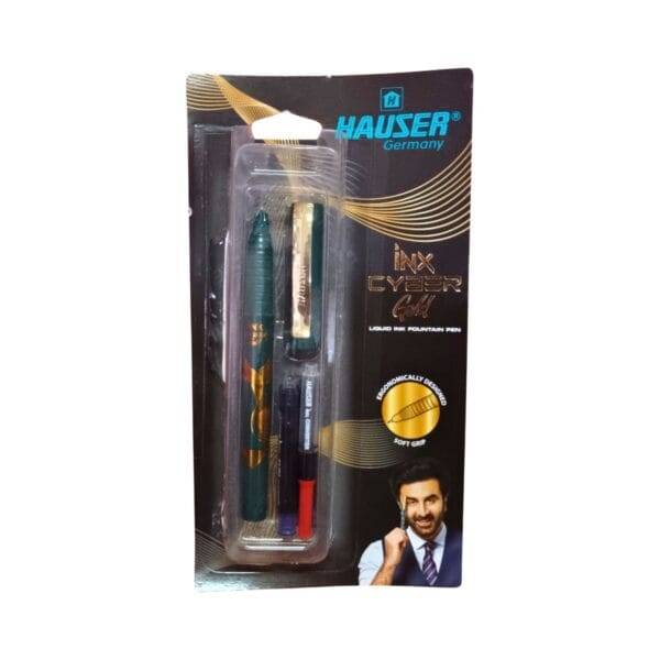 Hauser INX Cyber Gold Liquid Ink Fountain Pen