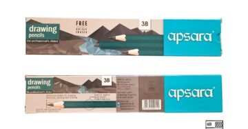 Absara Drawing Pencil 3B - Pack of 10