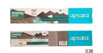 Absara Drawing Pencil 4B - Pack of 10