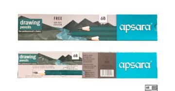 Absara Drawing Pencil 6B - Pack of 10