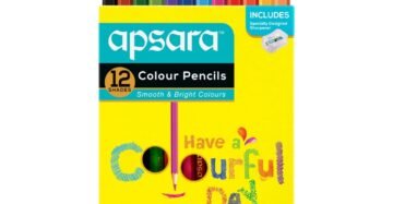 Apsara Colour Pencils 12 Shades