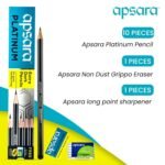 Apsara Platinum Extra Dark Pencils