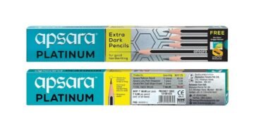 Apsara Platinum Extra Dark Pencils - Pack of 10