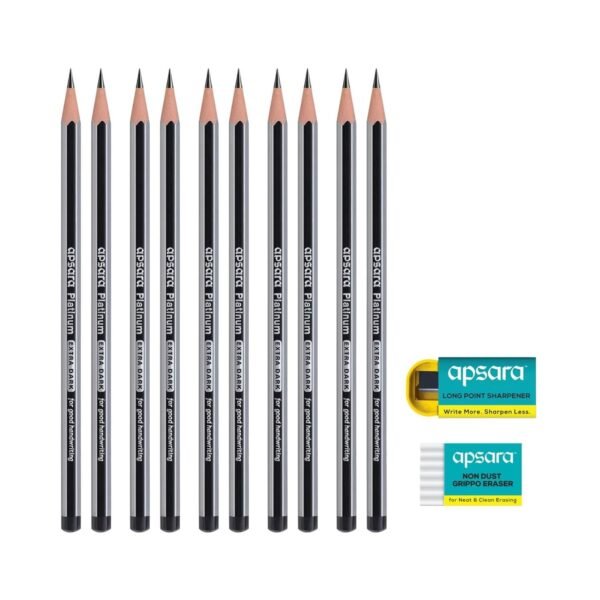 Apsara Platinum Extra Dark Pencils