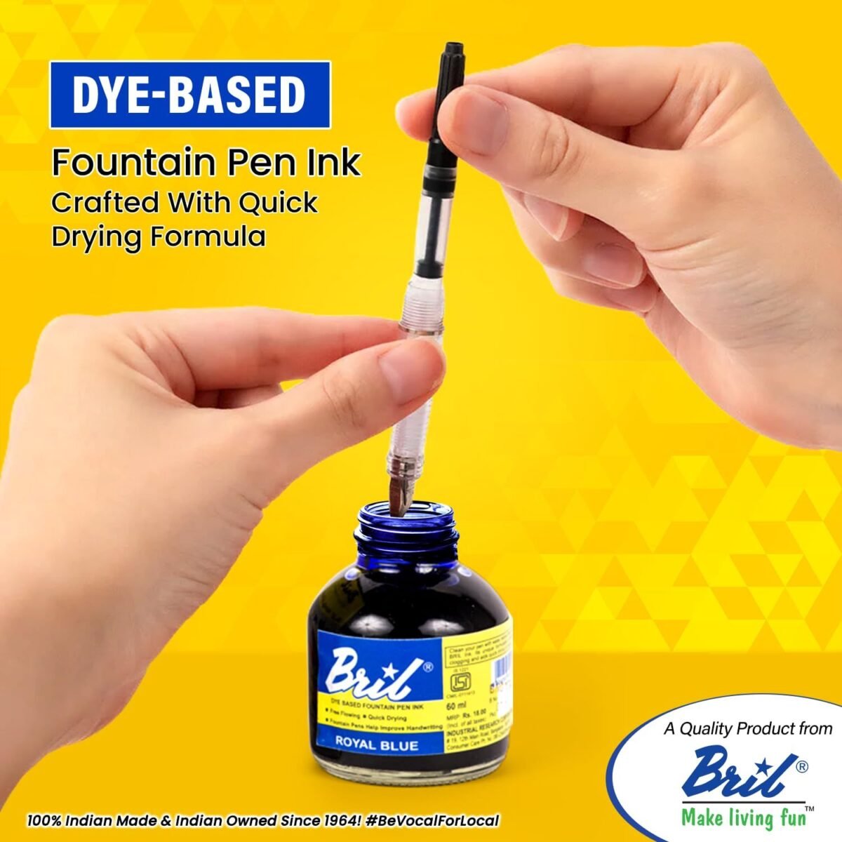 Bril Royal Blue Ink 60ml - Image 3