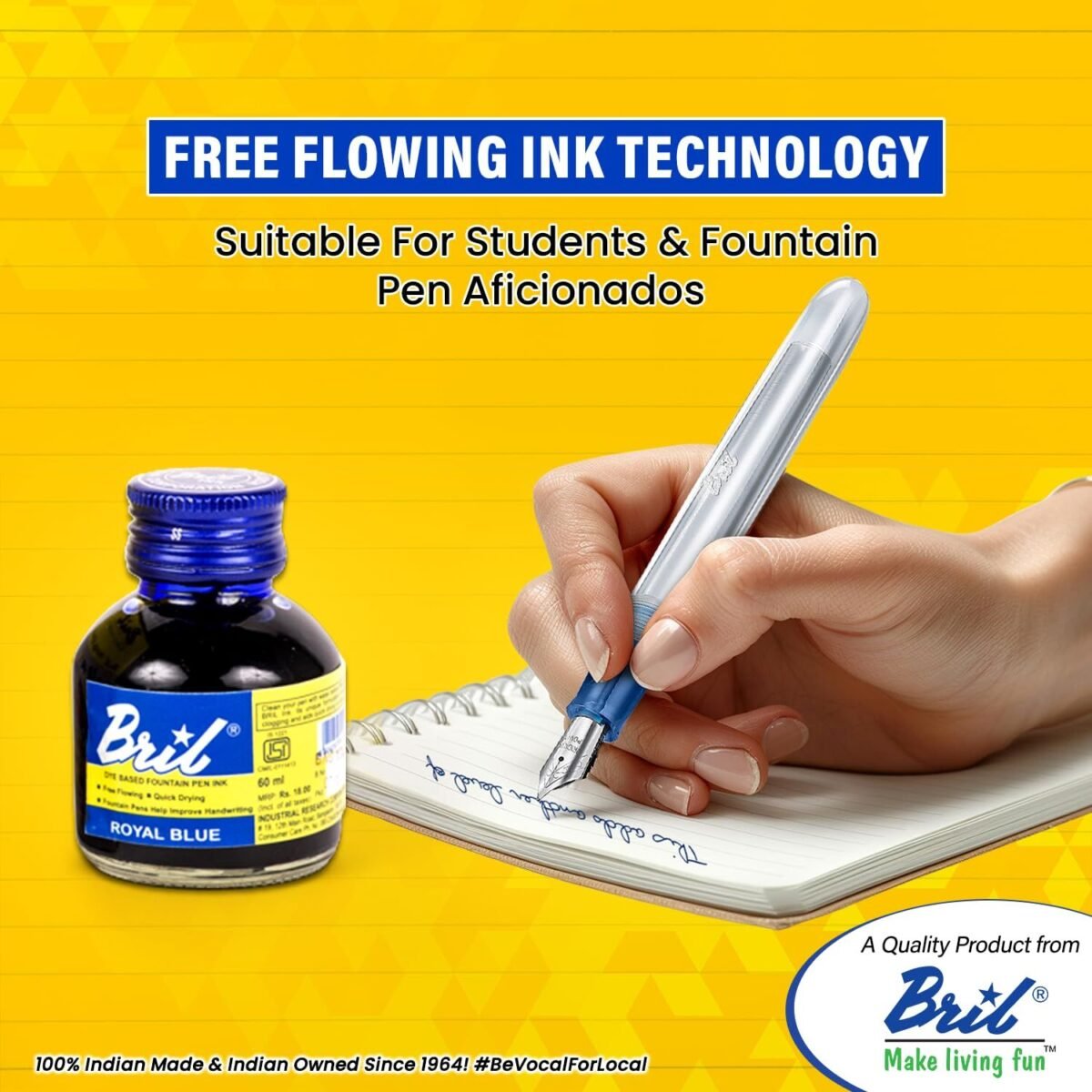 Bril Royal Blue Ink 60ml - Image 4