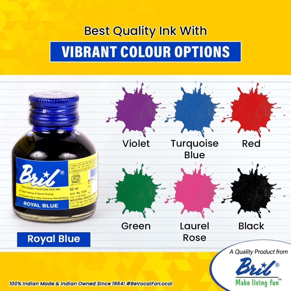 Bril Royal Blue Ink 60ml - Image 5