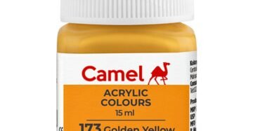 Camel Golden Yellow Acrylic Colour 15ml