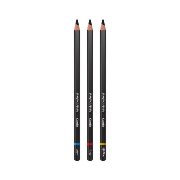 Camlin Charcoal Pencils - Pack of 3