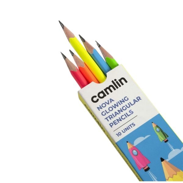 Camlin Nova Glowing Pencils - Pack of 10