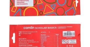 Camlin Scholar Geometry Box - Math Instruments Set