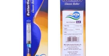 Cello Butterflow Classic Roller Pen Blue Ink