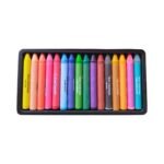 Cello Colour Up Wax Crayons - 16 Bright Shades