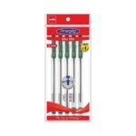 Cello Finegrip Ball Pen 0.7mm Green - Pack of 5