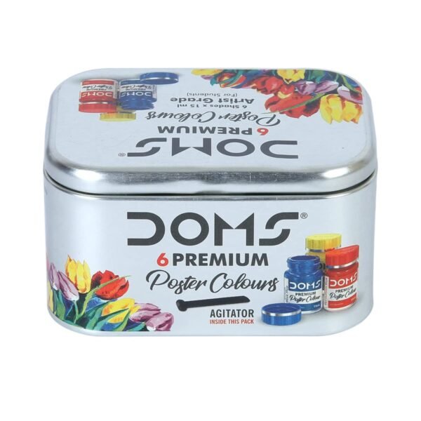 Doms Premium Poster Colours 6 Shades 15ml