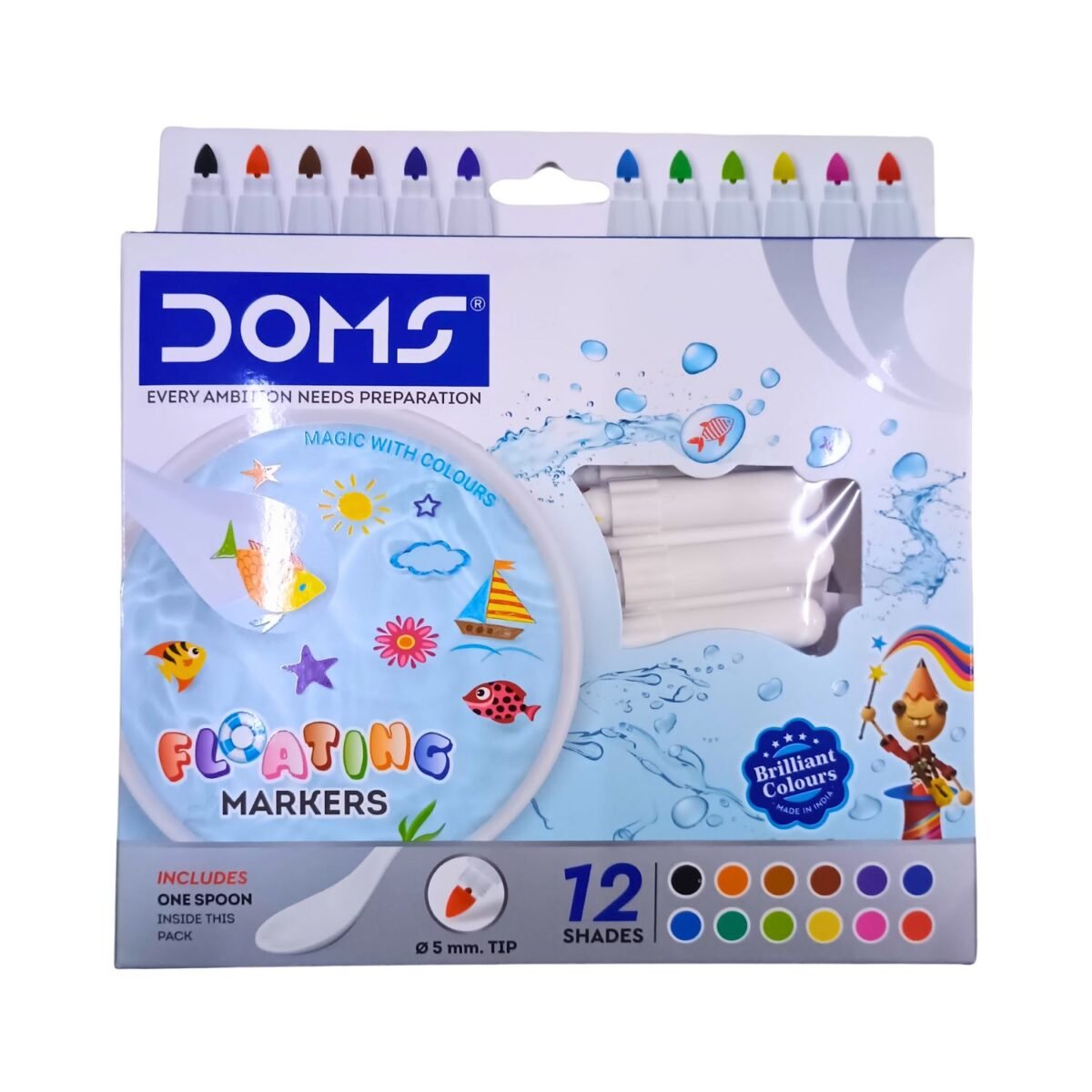Doms Floating Markers 12 Shades