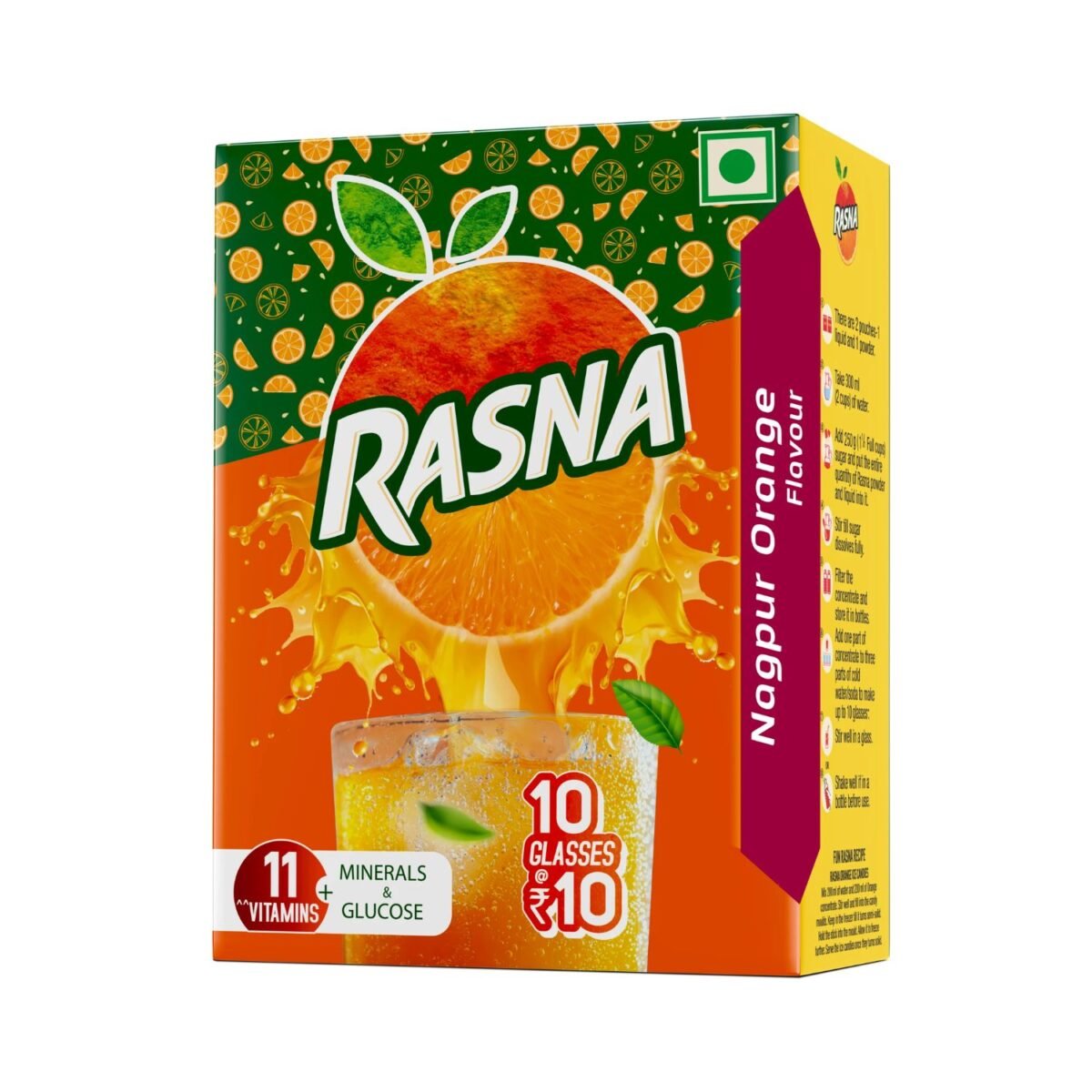 Rasna Nagpur Orange Flavour 6g