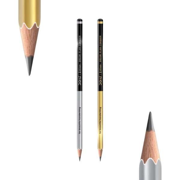 DOMS Zillion Pencils 10 Pack + Accessories