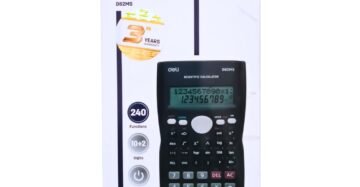 Deli D82MS Scientific Calculator - 240 Functions