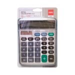 Deli M19811 Metal Calculator - 12 Digit, 120 Steps