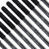 Doms Everyday Black Ball Pen 20 Pack