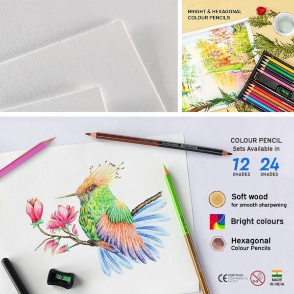 Doms Water Colour Pencils 12 Shades